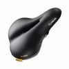 Velo Sattel Plush Phat O 213x272mm, Stahl, Kunststoff, Schwarz