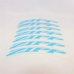 Wheel Decal Kit Zipp 202 DiscBrake SingleRim Blue