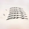 Wheel Decal Kit Zipp 302 DiscBrake SingleRim Black -Fahrradladen wheel decal kit zipp 302 discbrake singlerim black