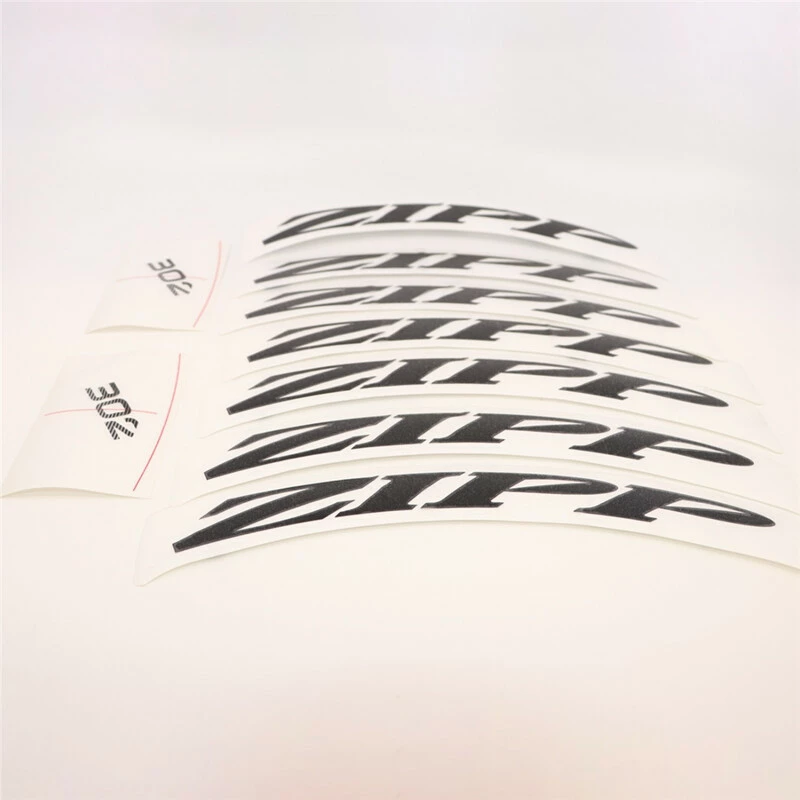 Wheel Decal Kit Zipp 302 DiscBrake SingleRim Black 3 Wheel Decal Kit Zipp 302 DiscBrake SingleRim Black