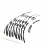 Wheel Decal Kit Zipp 808 B1 Single Rim Black