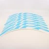 Wheel Decal Kit Zipp 808 DiscBrake SingleRim Blue -Fahrradladen wheel decal kit zipp 808 discbrake singlerim blue