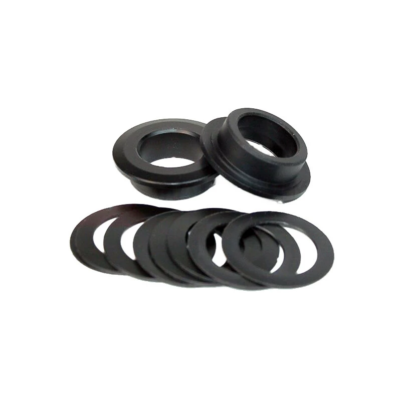 Wheels Manufacturing Tretlageradapter, 386EVO-Shimano Inkl. 2x 24mm ID Unterlegscheiben, 8x 0.7mm Spacers 4 Wheels Manufacturing Tretlageradapter, 386EVO-Shimano Inkl. 2x 24mm ID Unterlegscheiben, 8x 0.7mm Spacers – Bild 2