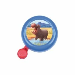 Widek Kinderglocke Animal Kingdom Stahl Lackiert In Blau Auf Einer Karte