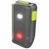 WOWOW Positionslicht, LED Dauerlicht / Blinkfuktion In WEISS / ROT, 50 X 13 X 28 Mm, Grau