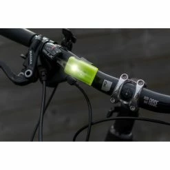 WOWOW Positionslicht, LED Dauerlicht / Blinkfuktion In WEISS / ROT, 50 X 13 X 28 Mm, Grau -Fahrradladen wowow positionslicht led dauerlicht blinkfuktion in weiss rot 50 x 13 x 28 mm grau4