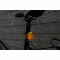 WOWOW Positionslicht, LED Dauerlicht / Blinkfuktion In WEISS / ROT, 50 X 13 X 28 Mm, Grau -Fahrradladen wowow positionslicht led dauerlicht blinkfuktion in weiss rot 50 x 13 x 28 mm grau5