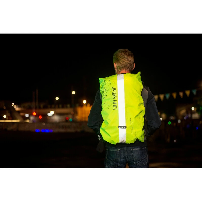 WOWOW Schutzhülle, BAG COVER URBAN HERO, Gelb 4 WOWOW Schutzhülle, BAG COVER URBAN HERO, Gelb – Bild 2