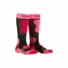 X-SOCKS JR Ski 4.0 Anthracite Melange/fluo Pink 35-38 -Fahrradladen x socks jr ski 40 anthracite melange fluo pink 35 38