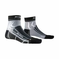 X-SOCKS Men Bike Hero UL Opal Black/dolomite Grey 35-38