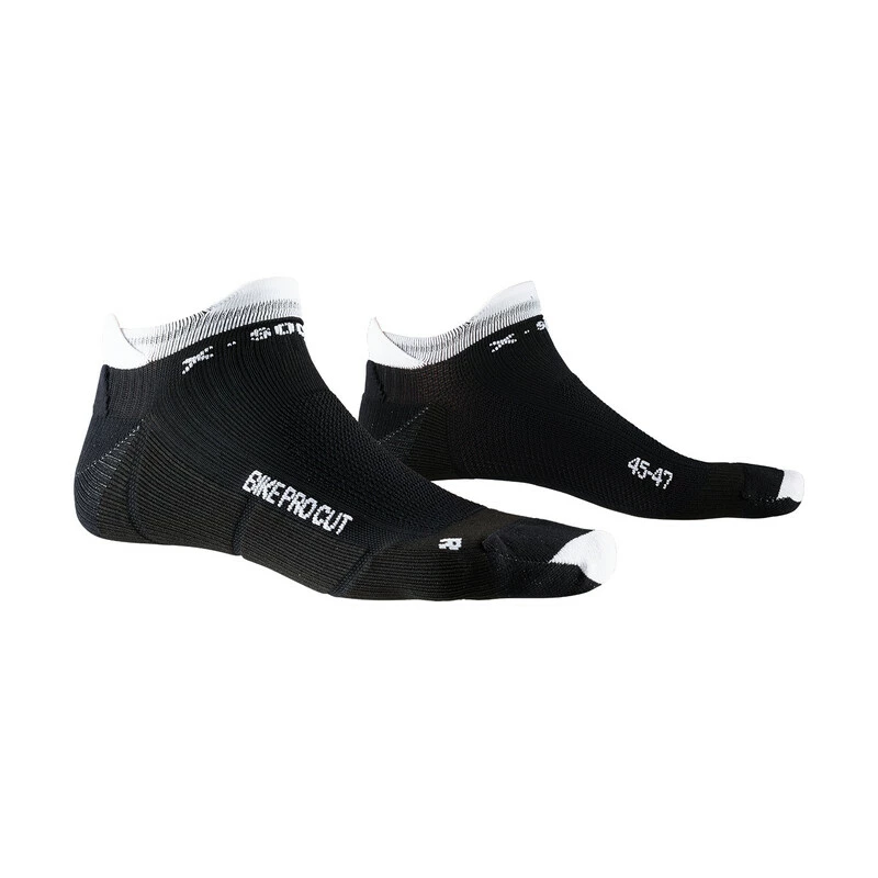 X-SOCKS Men Bike Pro Cut Opal Black/arctic White 35-38 3 X-SOCKS Men Bike Pro Cut Opal Black/arctic White 35-38
