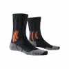 X-SOCKS Men Trek Dual Granite Grey/bonfire Orange 42-44 -Fahrradladen x socks men trek dual granite grey bonfire orange 42 44