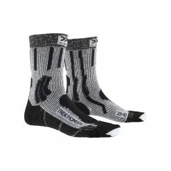 X-SOCKS Men Trek Pioneer Opal Black/flocculus White 45-47