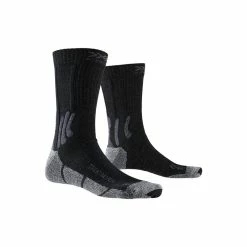 X-SOCKS Men Trek Silver Opal Black/dolomite Grey Melange 35-38