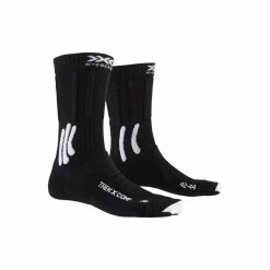 X-SOCKS Men Trek X Comf Opal Black/arctic White 45-47