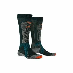 X-SOCKS Ski Energizer LT 4.0 Petrol/stone Grey Melange 45-47