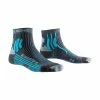 X-SOCKS Women Effektor Running Charcoal/effektor Turquoise 35-36 -Fahrradladen x socks women effektor running charcoal effektor turquoise 35 36