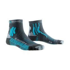 X-SOCKS Women Effektor Running Charcoal/effektor Turquoise 35-36
