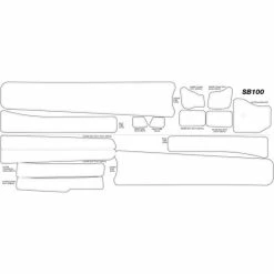 Yeti Frame Protector Sheet Gen 2 Gloss - SB100/SB115,