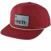 Yeti Front Range Hat, One Size, Cardinal/Black -Fahrradladen yeti front range hat one size cardinal black