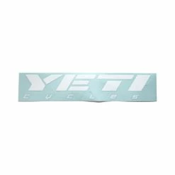 Yeti Logo Stencil White,