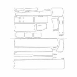 Yeti SB120/140/160 Frame Protector Sheet, Gen2 Matte