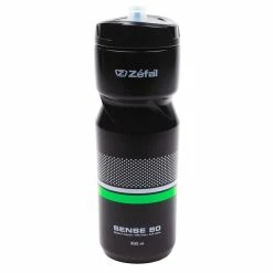 Zéfal Z&eacute;fal Bidon, SENSE M80, Schraubverschluss Soft-Cap, 800 Ml, Black/green/white, 157G