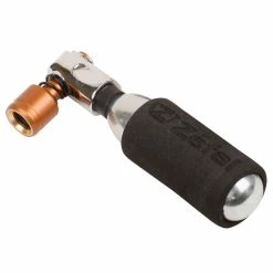 Zéfal Zéfal Co2 Minipumpe, EZ BIG SHOT, Co2 Z-PUSH SYSTEM, Presta/Schrader, Alu/bronze, 20 G, 4052