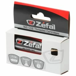 Zéfal Zéfal Co2 Patrone, 16 G, Mit Gewinde, 2 Stück Kartonverpackt, 4160B