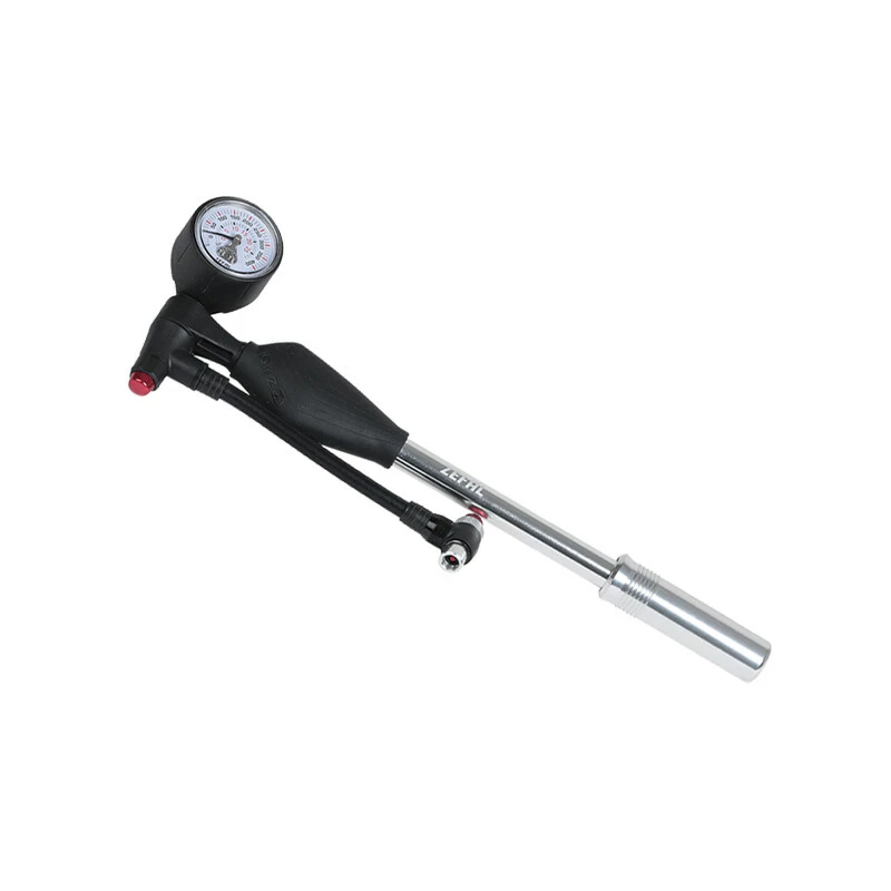 Zéfal Zéfal Federelementpumpe, Z SHOCK, ALU Manometer ø 40 Mm, Länge 270 Mm, Druck 25 Bar, 0661 3 Zéfal Zéfal Federelementpumpe, Z SHOCK, ALU Manometer ø 40 Mm, Länge 270 Mm, Druck 25 Bar, 0661