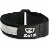 Zéfal Z&eacute;fal Hosenband Doowah, 380mm, Klettverschluss Mit Reflexstreifen, Schwarz, Paar -Fahrradladen zefal hosenband doowah 380mm klettverschluss mit reflexstreifen schwarz paar