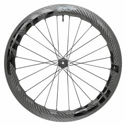 Zipp 454 NSW Tubeless Disc-Brake Front Wheel V2 Black Carbon 700C/'12X100