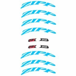 ZIPP Klebersatz 202 Blau Matt, F&uuml;r Ein Laufrad