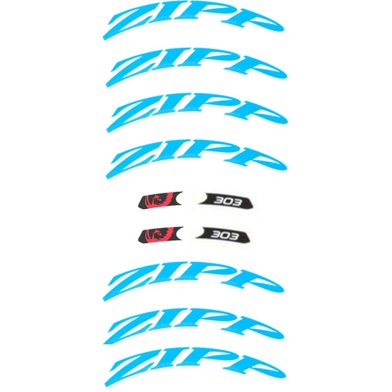 ZIPP Klebersatz 303 Blau Matt, Für Ein Laufrad 3 ZIPP Klebersatz 303 Blau Matt, Für Ein Laufrad