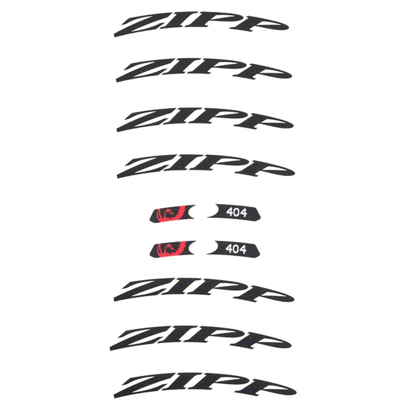 Zipp Klebersatz 404 Schwarz Matt, Für Ein Laufrad 3 Zipp Klebersatz 404 Schwarz Matt, Für Ein Laufrad