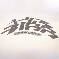 Zipp Wheel Decal Kit 808 Model Year 2021 Logo Grey